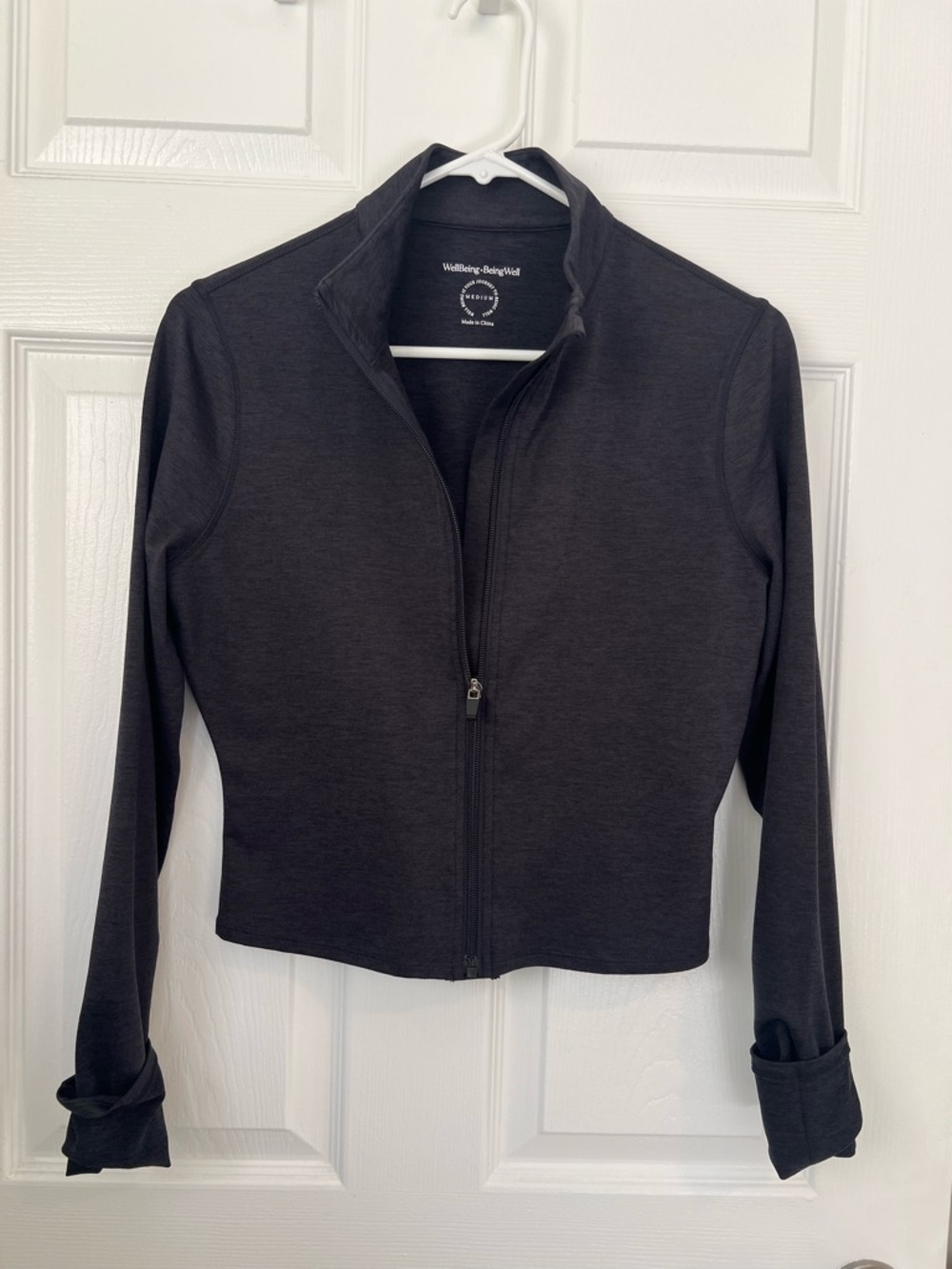 Revolve X WellBeing + BeingWell LoungeWell Bree Jacket in Quiet Grey Heather